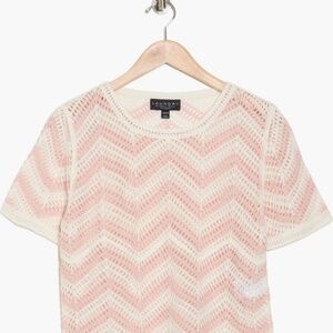 Laundry crochet top xs NWT
